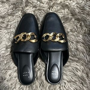 Women’s Black Mules